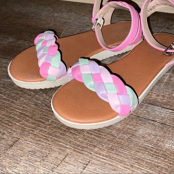 The Children Place Girls Sandals Size 1 - Picture 3 of 4